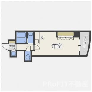 4階の間取り図