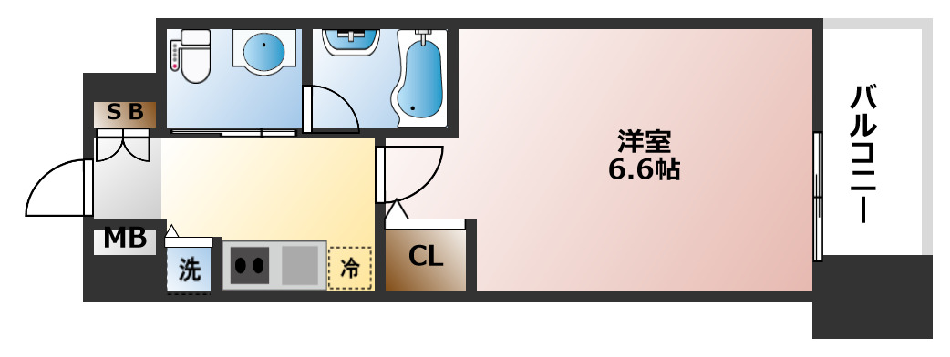 7階の間取り図