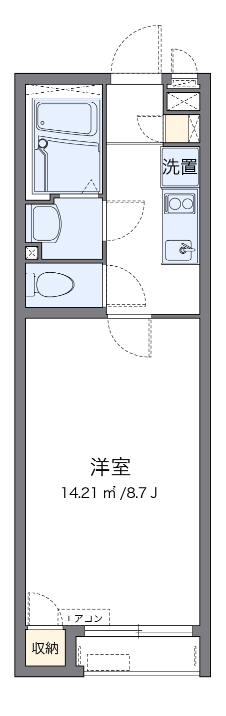 1階の間取り図