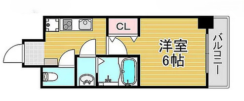 2階の間取り図