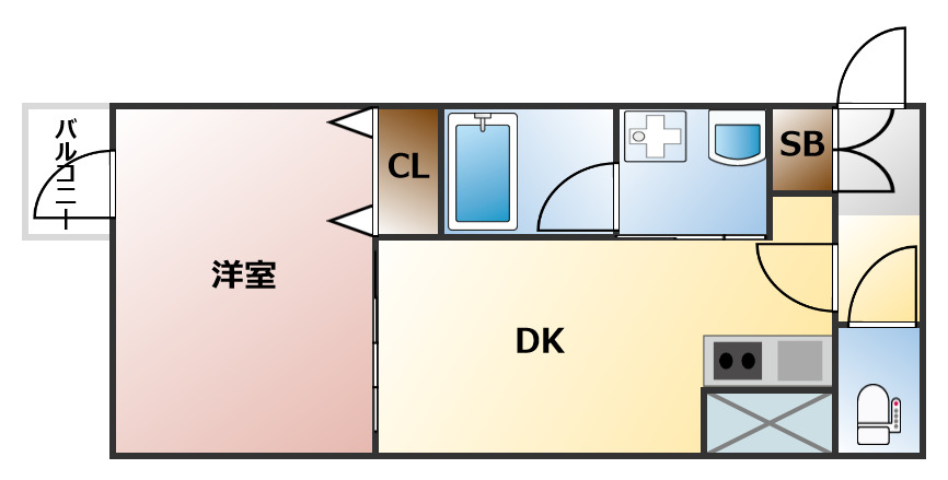 9階の間取り図