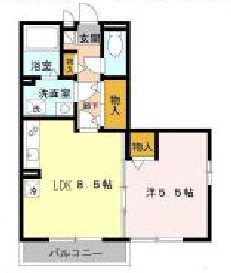 1階の間取り図