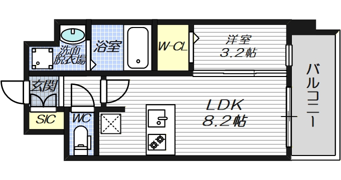 11階の間取り図