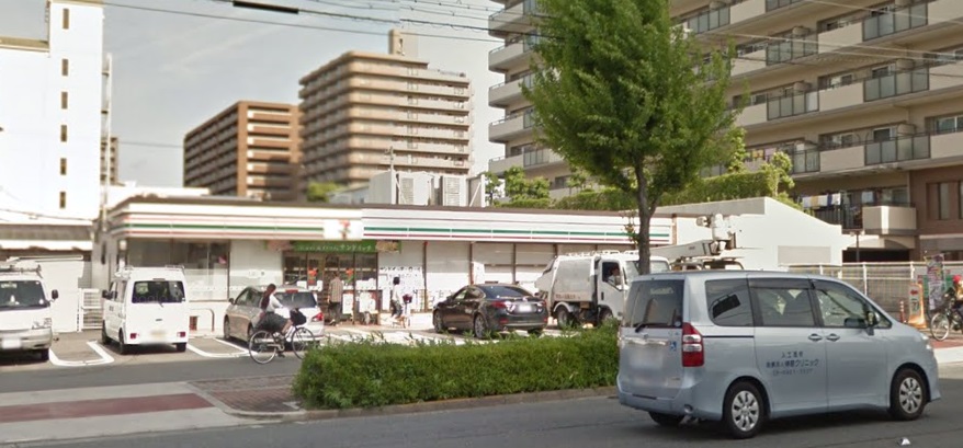 【コンビニエンスストア】セブンイレブン 大阪友渕町３丁目店まで349ｍ