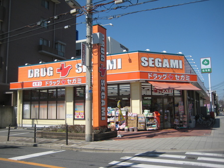 【ドラッグストア】セガミ内代店まで828ｍ