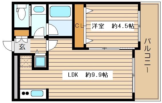 5階の間取り図