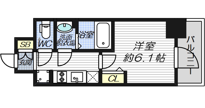 10階の間取り図