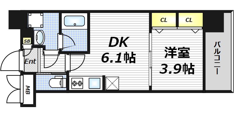 11階の間取り図