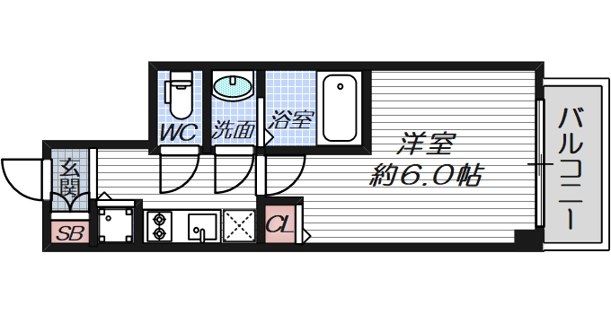2階の間取り図