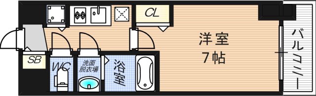 8階の間取り図