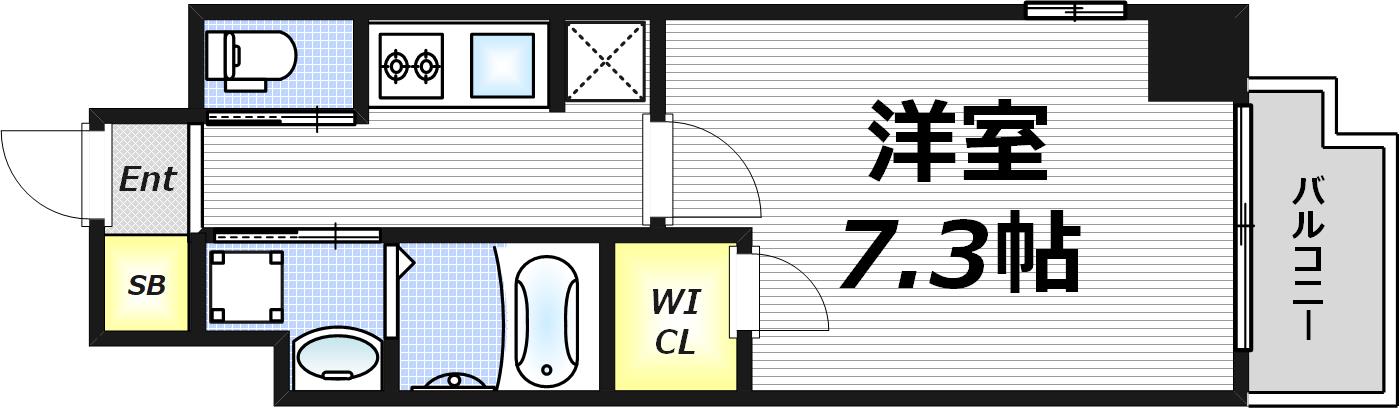 6階の間取り図