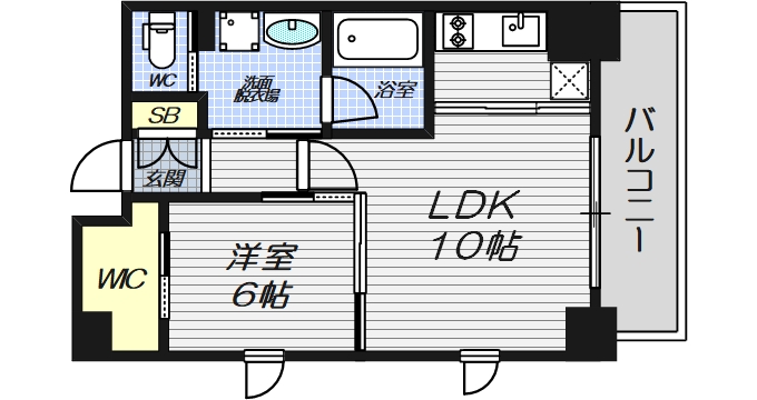 10階の間取り図