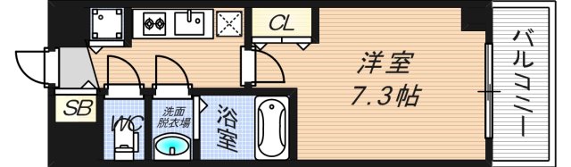 8階の間取り図