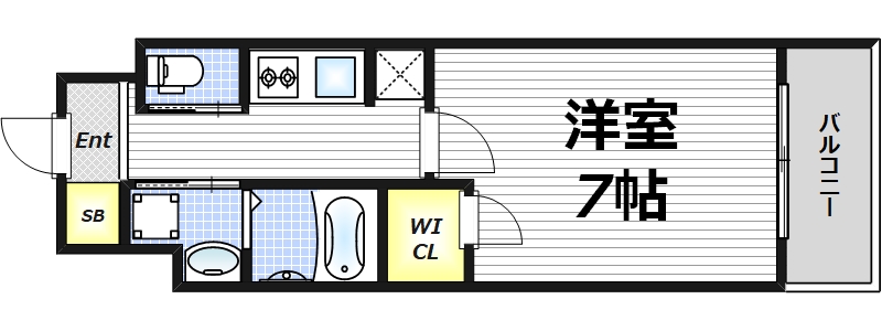 3階の間取り図