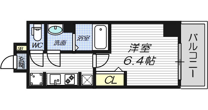 3階の間取り図