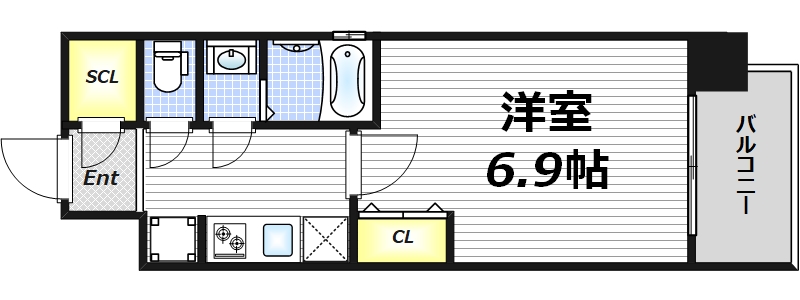 5階の間取り図