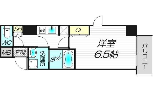 11階の間取り図