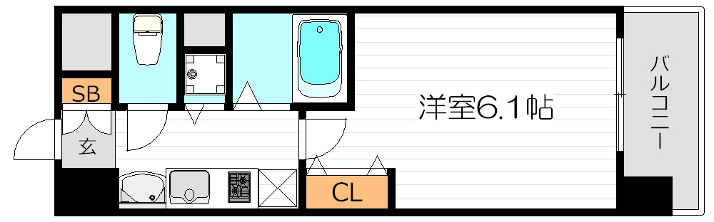 3階の間取り図