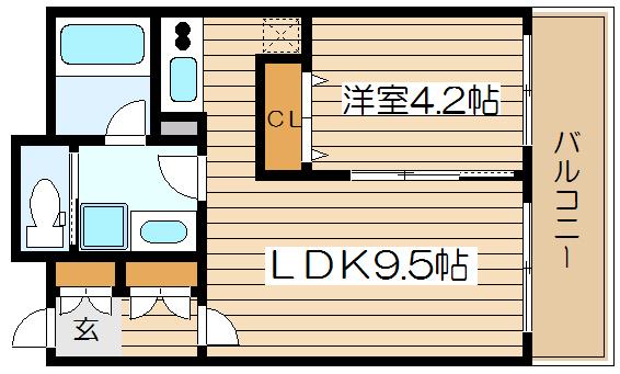 3階の間取り図