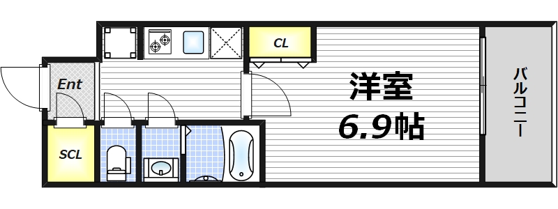 5階の間取り図