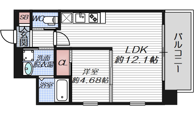 3階の間取り図
