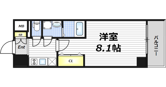 7階の間取り図