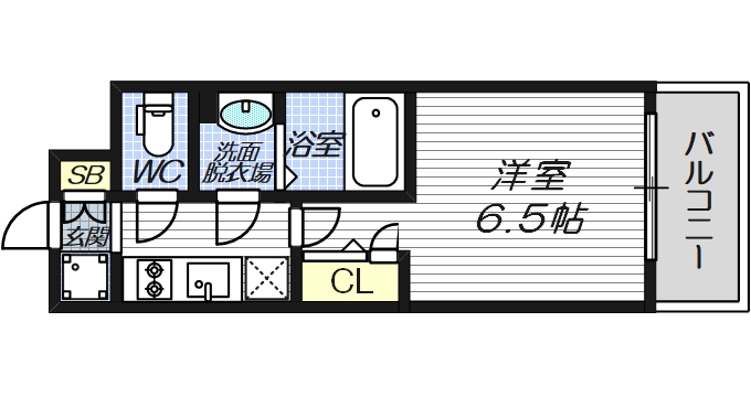 9階の間取り図