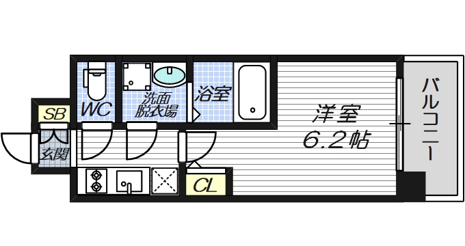 10階の間取り図