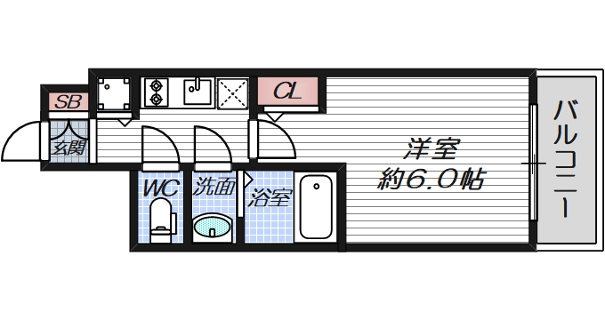 9階の間取り図