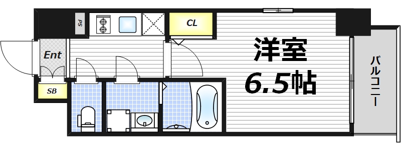 7階の間取り図