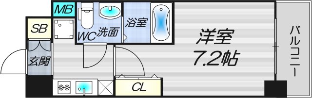 9階の間取り図