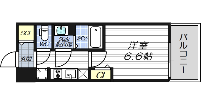 7階の間取り図