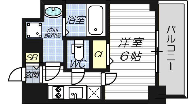 11階の間取り図