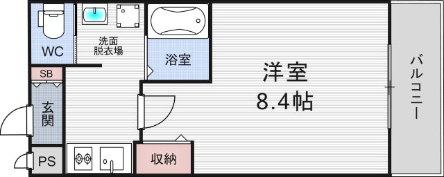 5階の間取り図