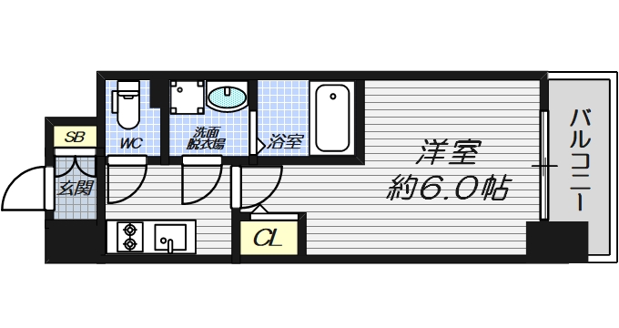 2階の間取り図