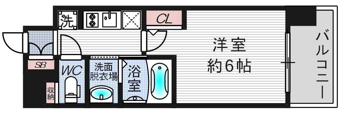 5階の間取り図