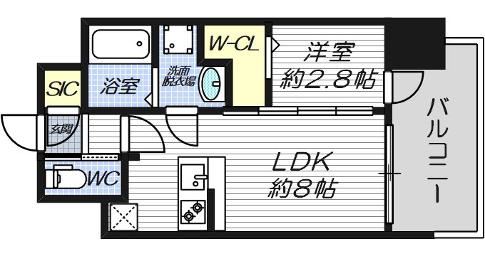 3階の間取り図
