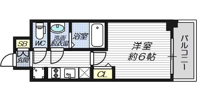 11階の間取り図