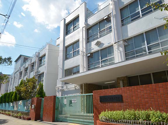 【小学校】豊崎東小学校まで349ｍ