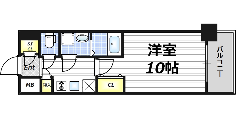 5階の間取り図