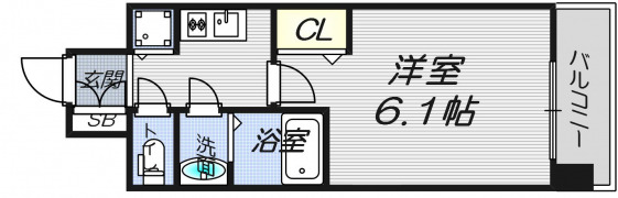 7階の間取り図
