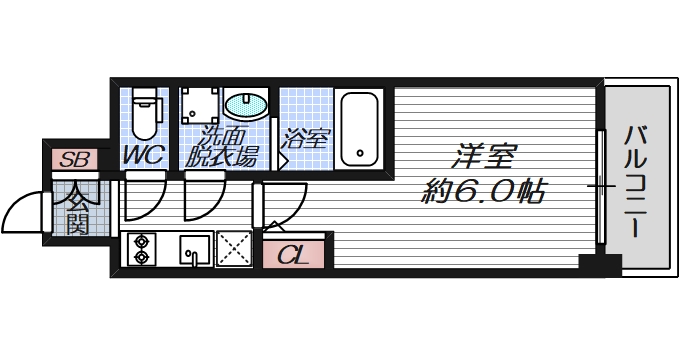 14階の間取り図