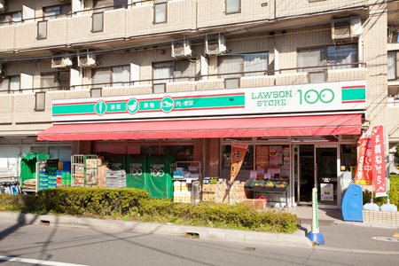 【コンビニエンスストア】ローソンストア100 都島中野町店まで462ｍ