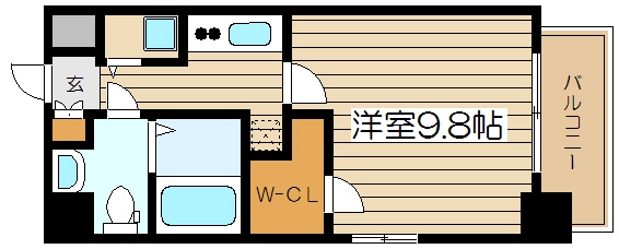 6階の間取り図