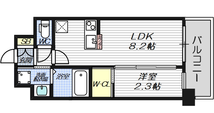 13階の間取り図