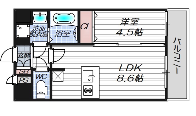 11階の間取り図