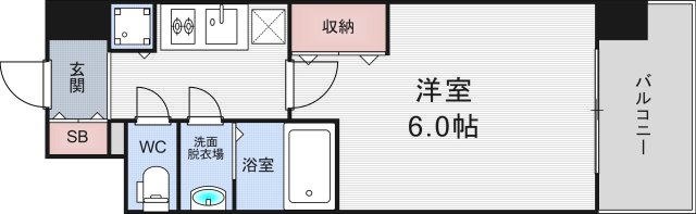 13階の間取り図