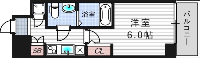 2階の間取り図