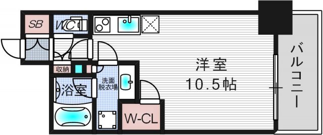 7階の間取り図