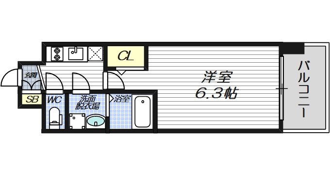 3階の間取り図